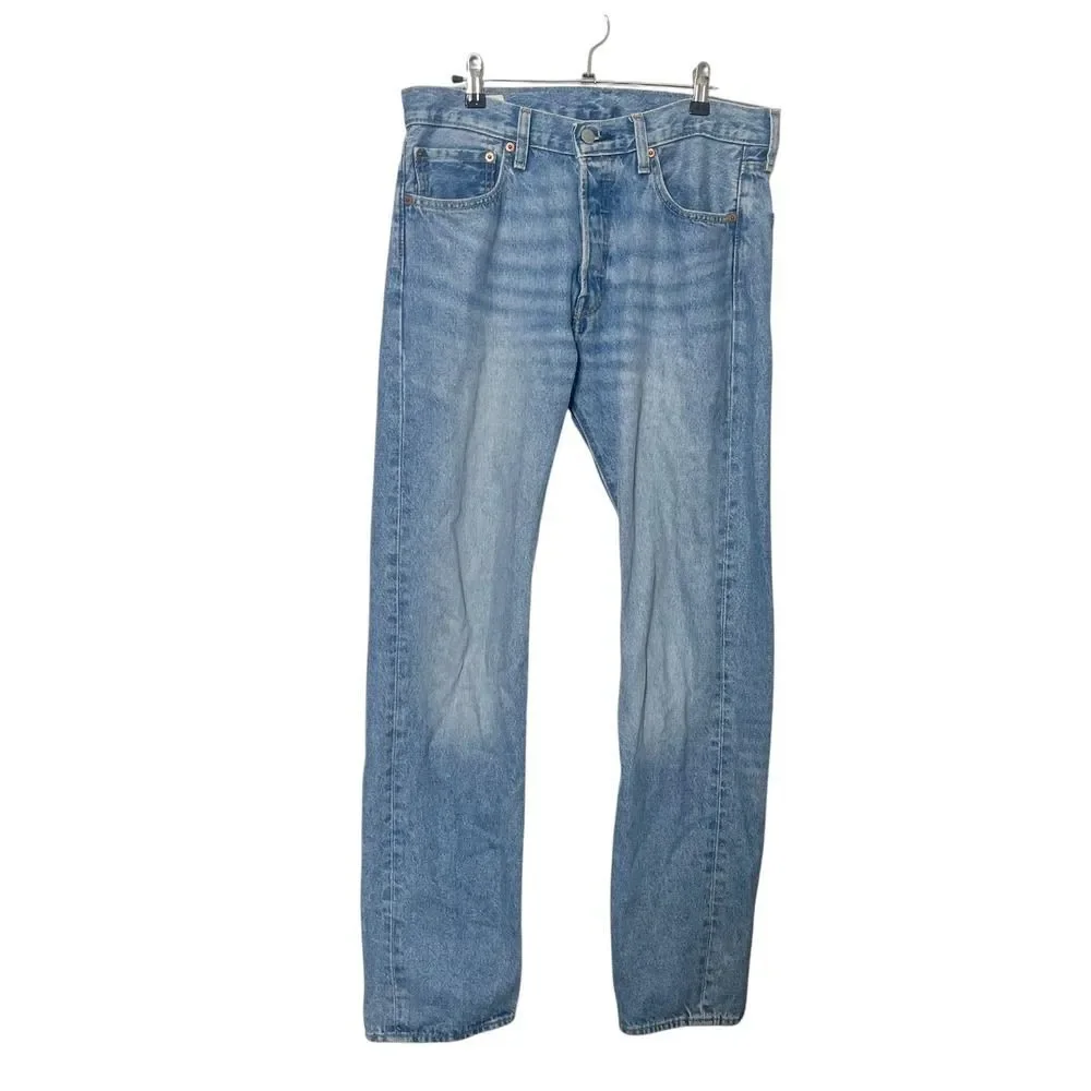 Levi's 501 Original Jeans Men's W32 L34 Glassy‎ Waves Casual Button Fly